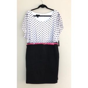 NWT ALYX Black & White Polka Dot Dress